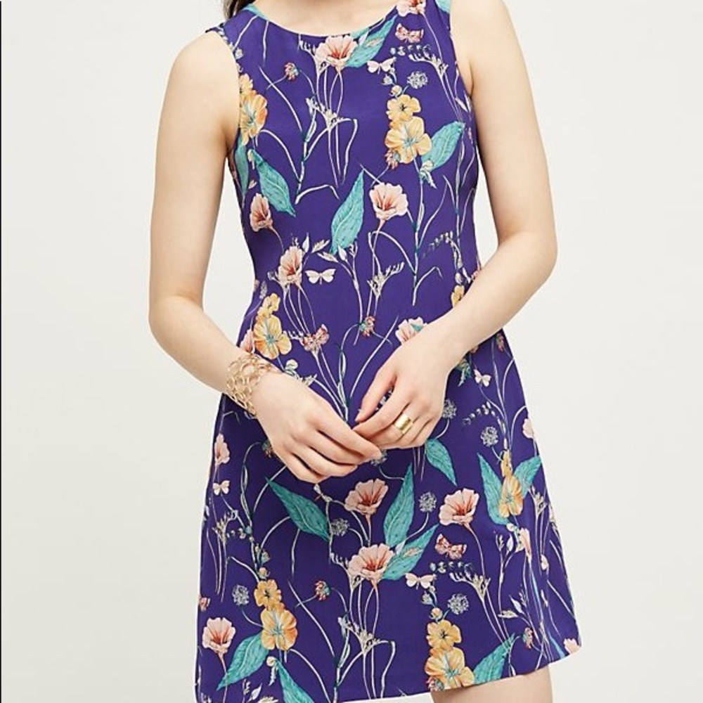 Anthropologie HD in Paris Hidden Isle Silk Dress
